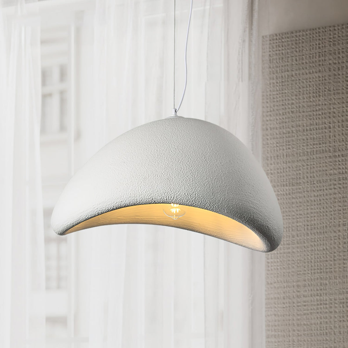 Lustra Suspension Lampe Nuage Blanc Minimaliste