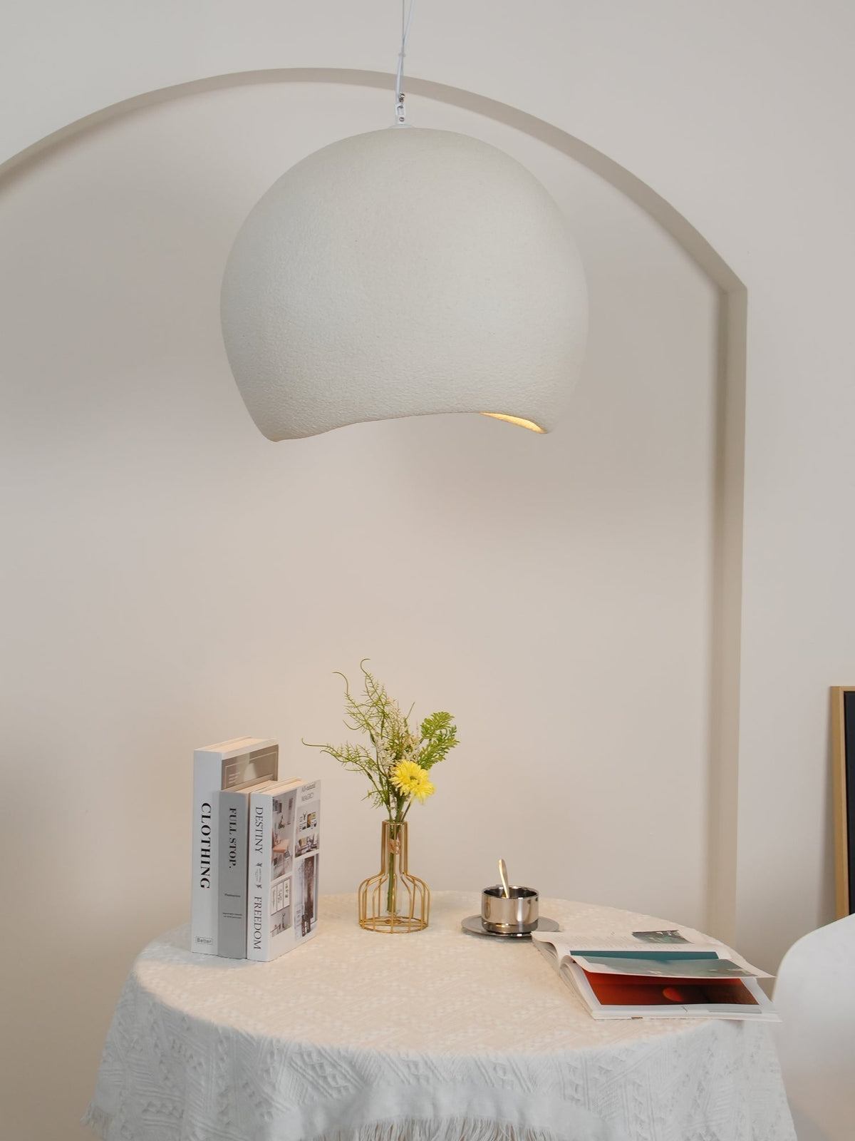 Ocara Suspension Moderne Minimaliste en Résine
