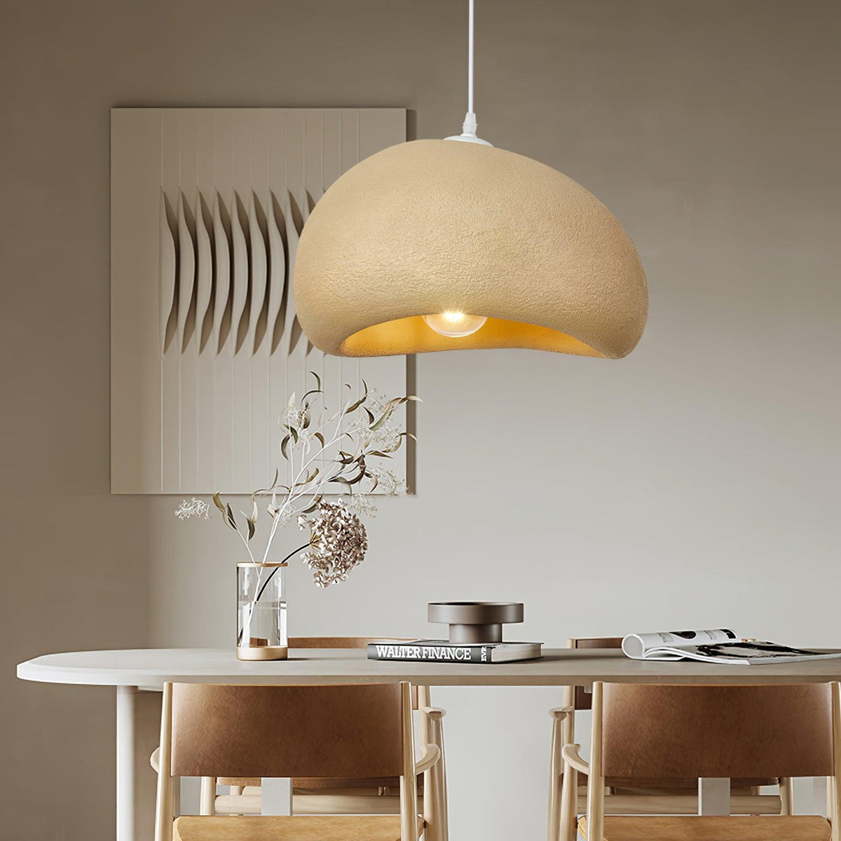 Elyndra Artistique Rétro Pendentif Lampe