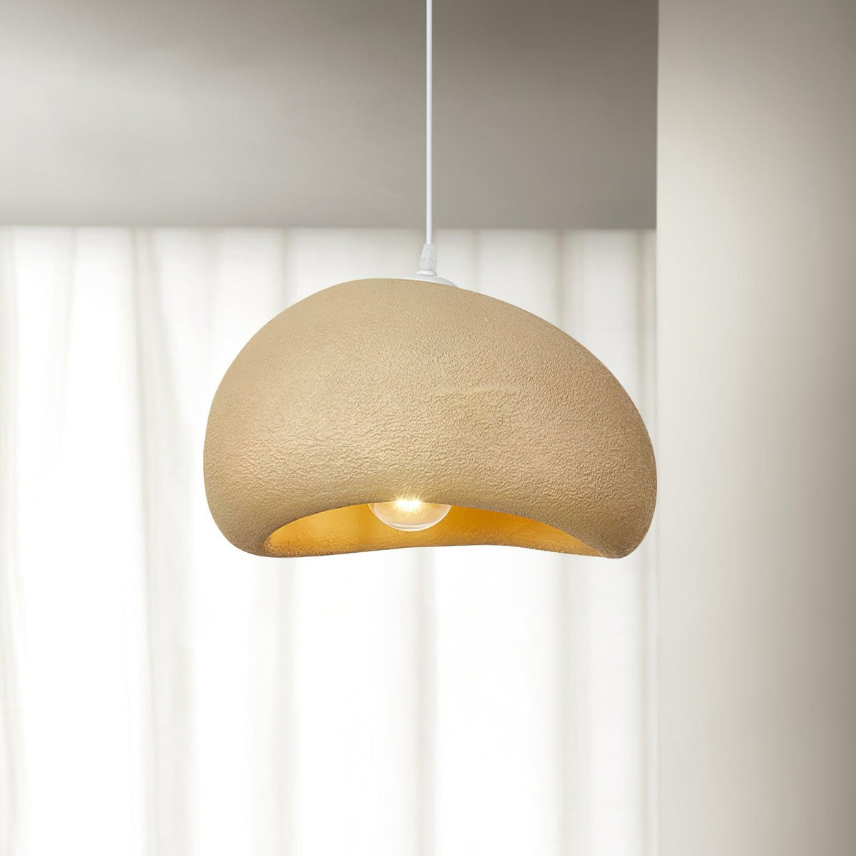 Elyndra Artistique Rétro Pendentif Lampe