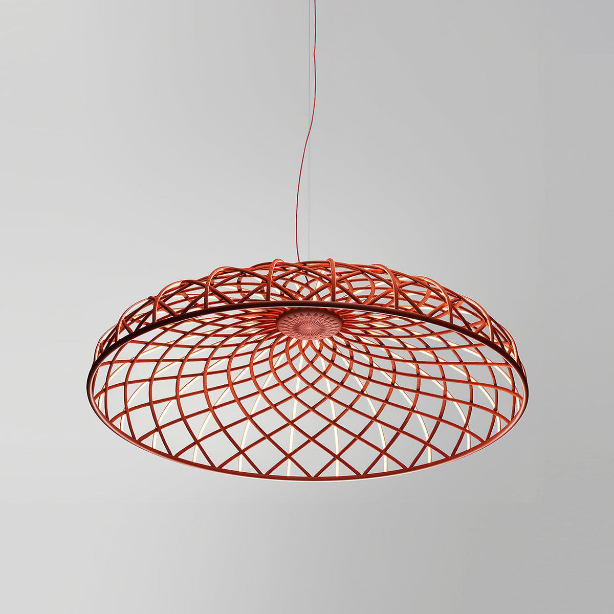 Fiona Lustre Pendentif Maille Réticulée