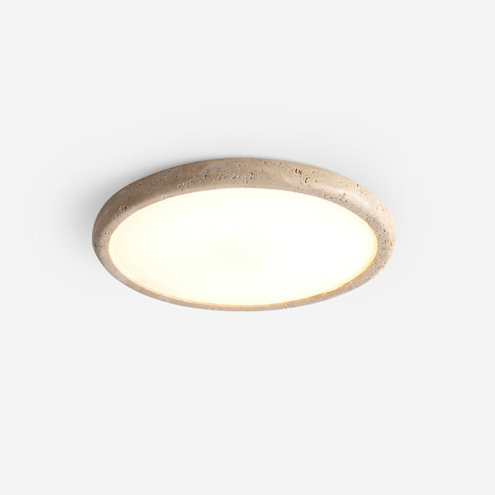 Lunaro Plafonnier Minimaliste Travertin