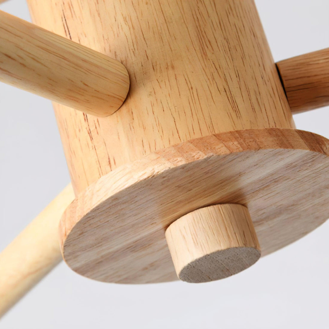 Lustra Lustre en Bois Globe Minimaliste Naturel