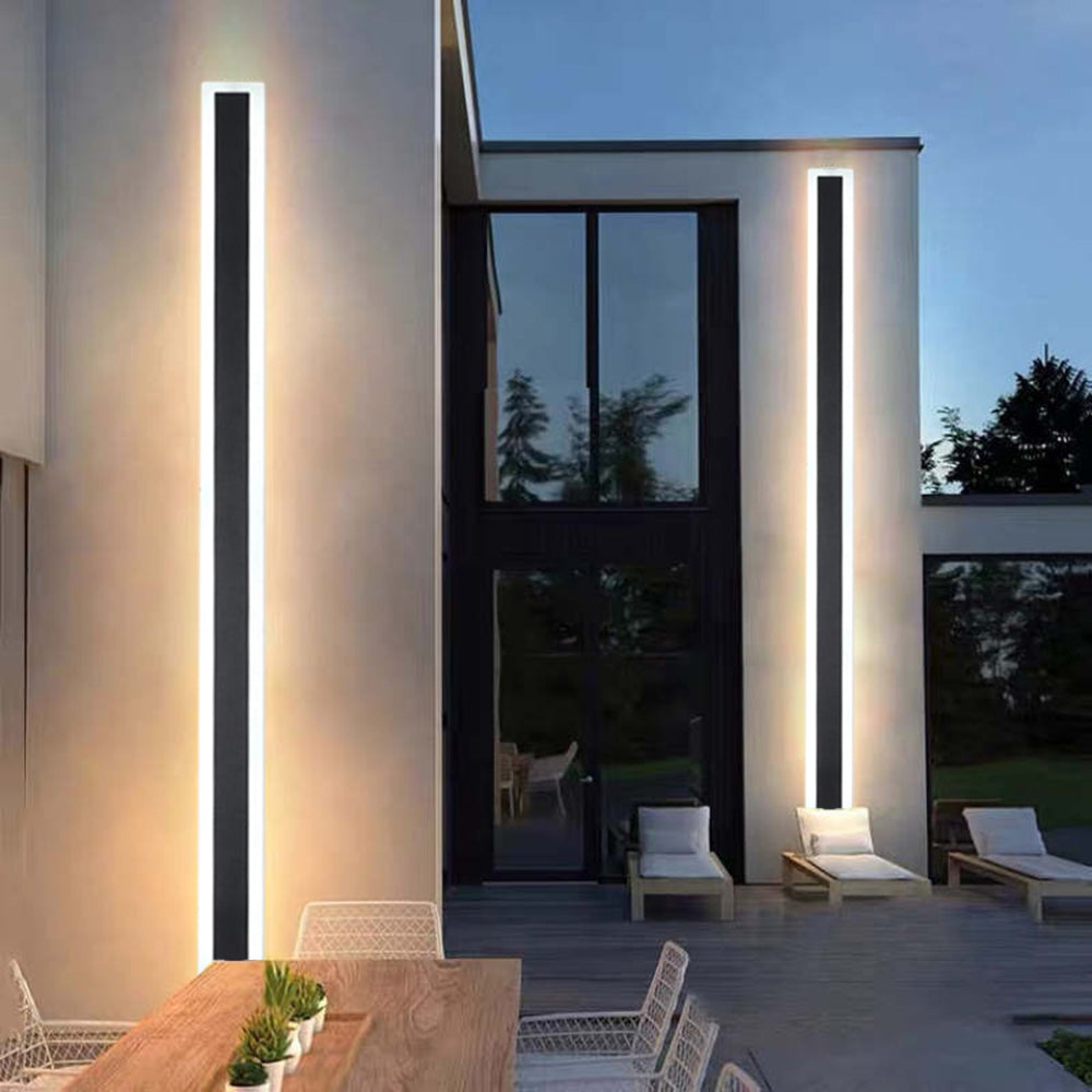 Fiala Moderne LED Applique Murale Extérieure Noir