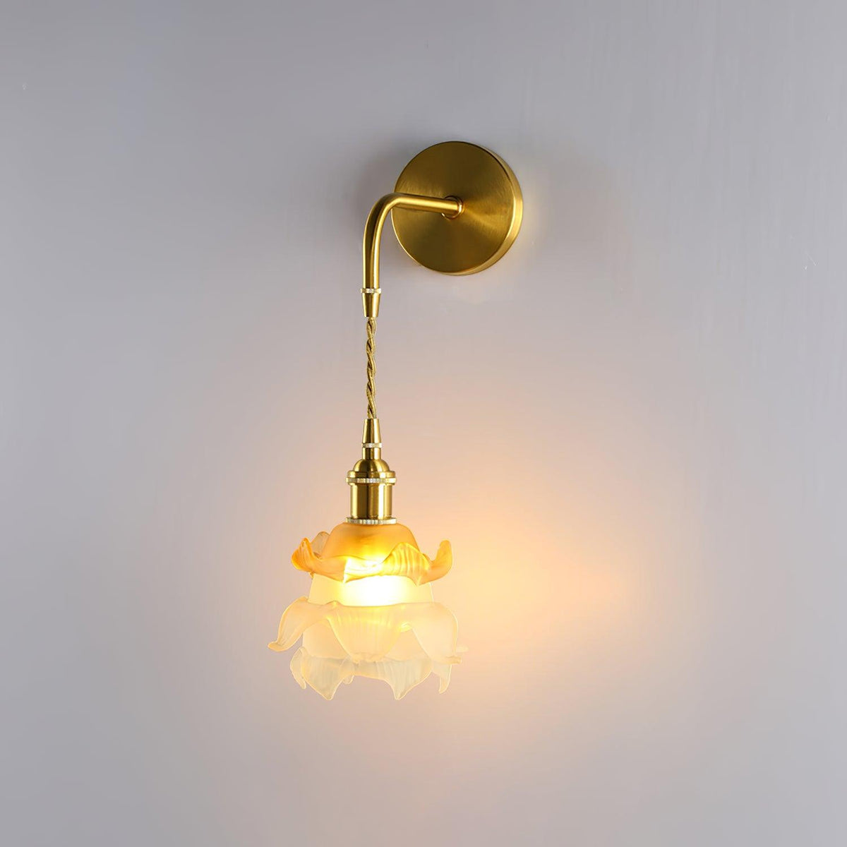 AmariraApplique Murale Laiton Verre Élégance Premium