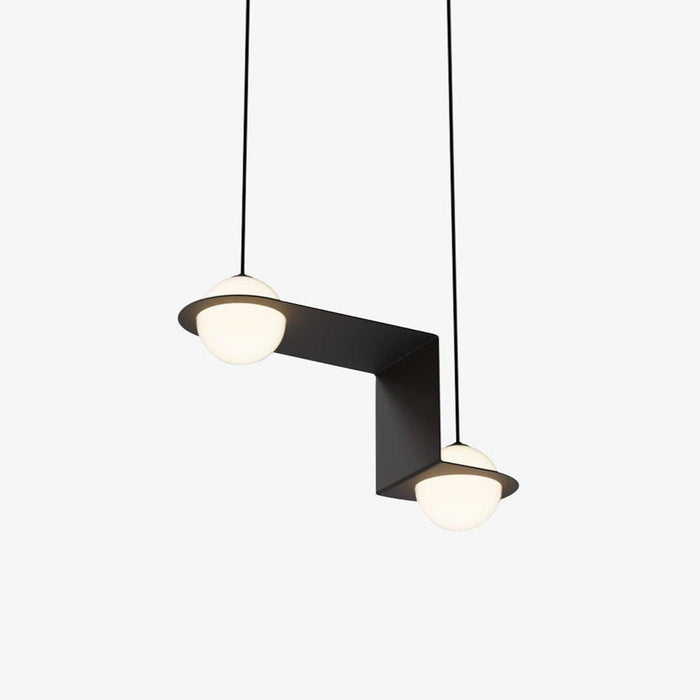 Mirere Lampe à suspension contemporaine noire
