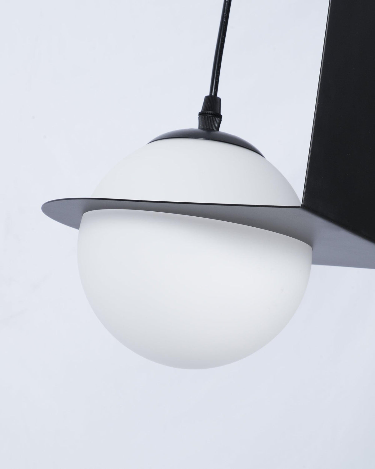 Mirere Lampe à suspension contemporaine noire