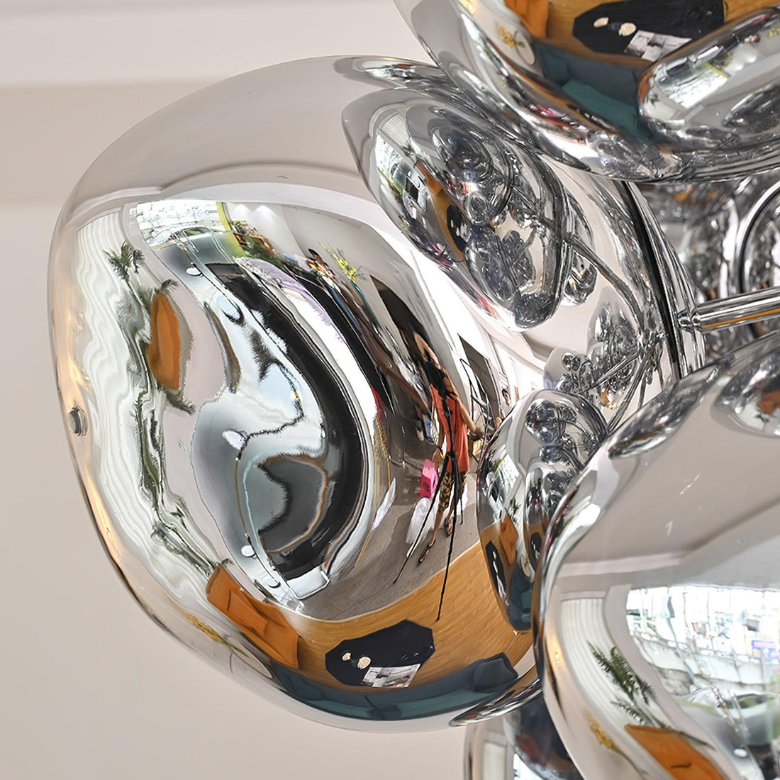 Esola Lustra Lampe Suspendue Cluster Verre Élégante