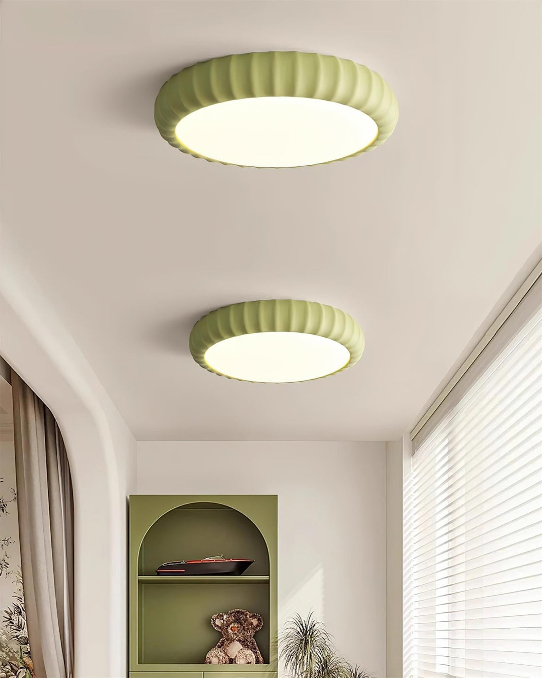 Fira Plafonnier Minimaliste Moderne en Résine
