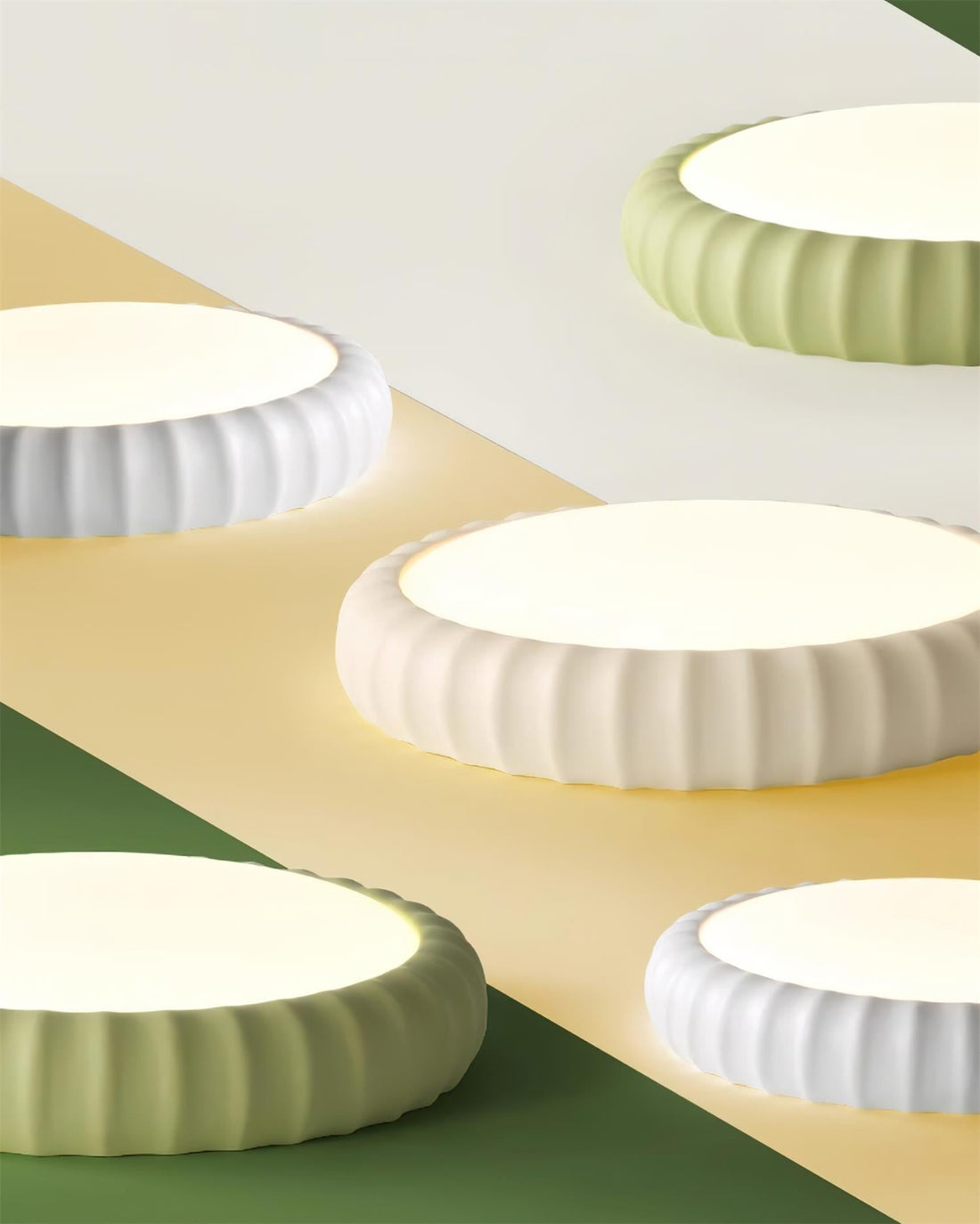 Fira Plafonnier Minimaliste Moderne en Résine