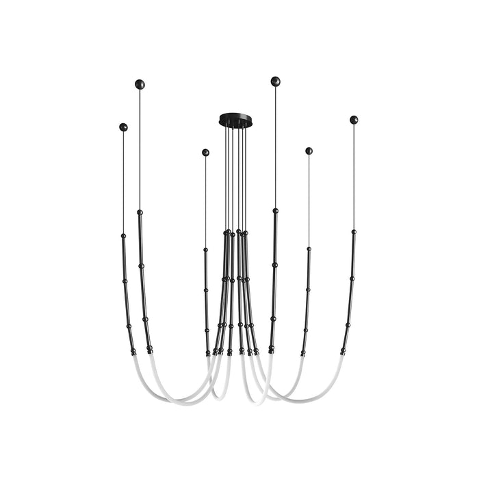 Lustre Métal Moderne Minimaliste Ormirara