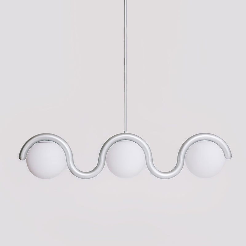 Lustre en Verre Linéaire Créativité Individuelle Citheis