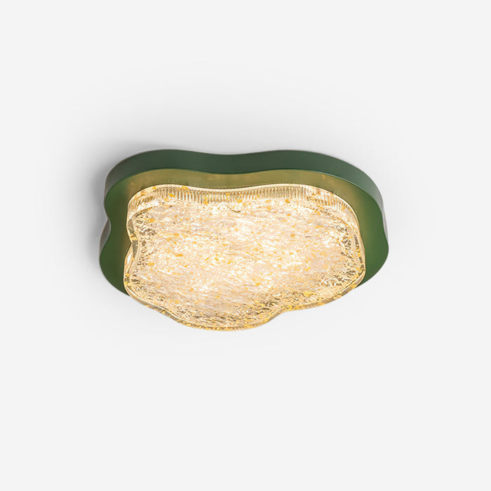 Auro Plafonnier Moderne Résine Feuille d'Or