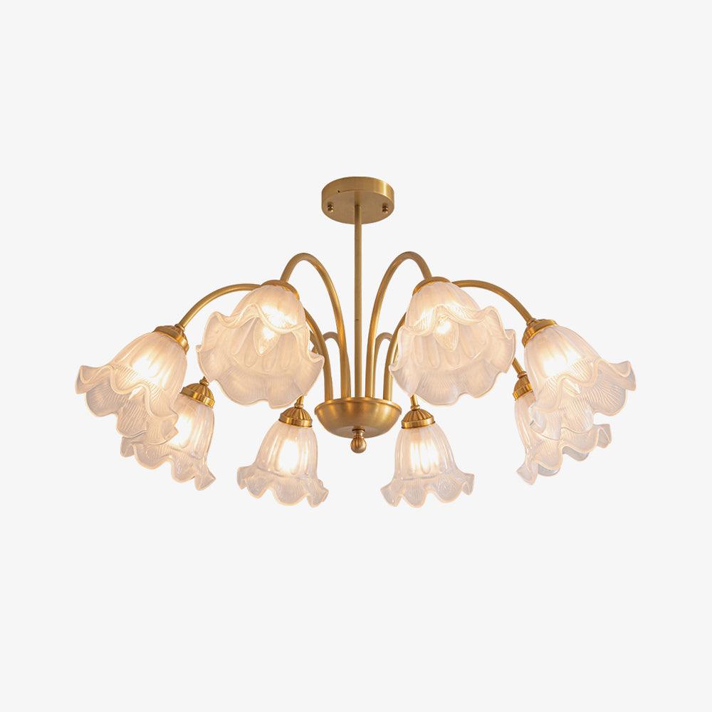 Forrest Lustre en Verre Élégant de Luxe