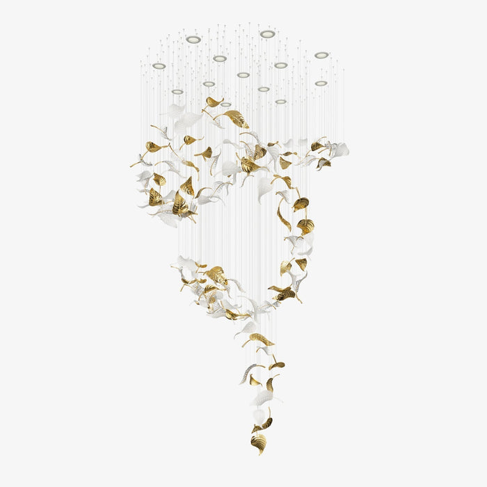Ornorel Luxueux Verre Pendentif Lumière