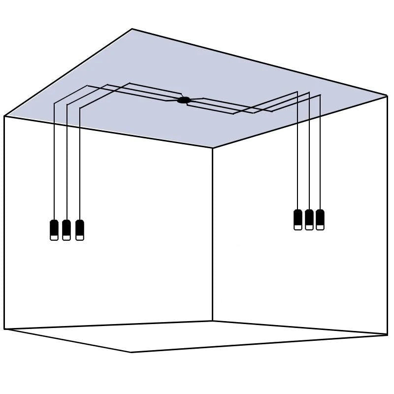 Sadie Suspension Moderne