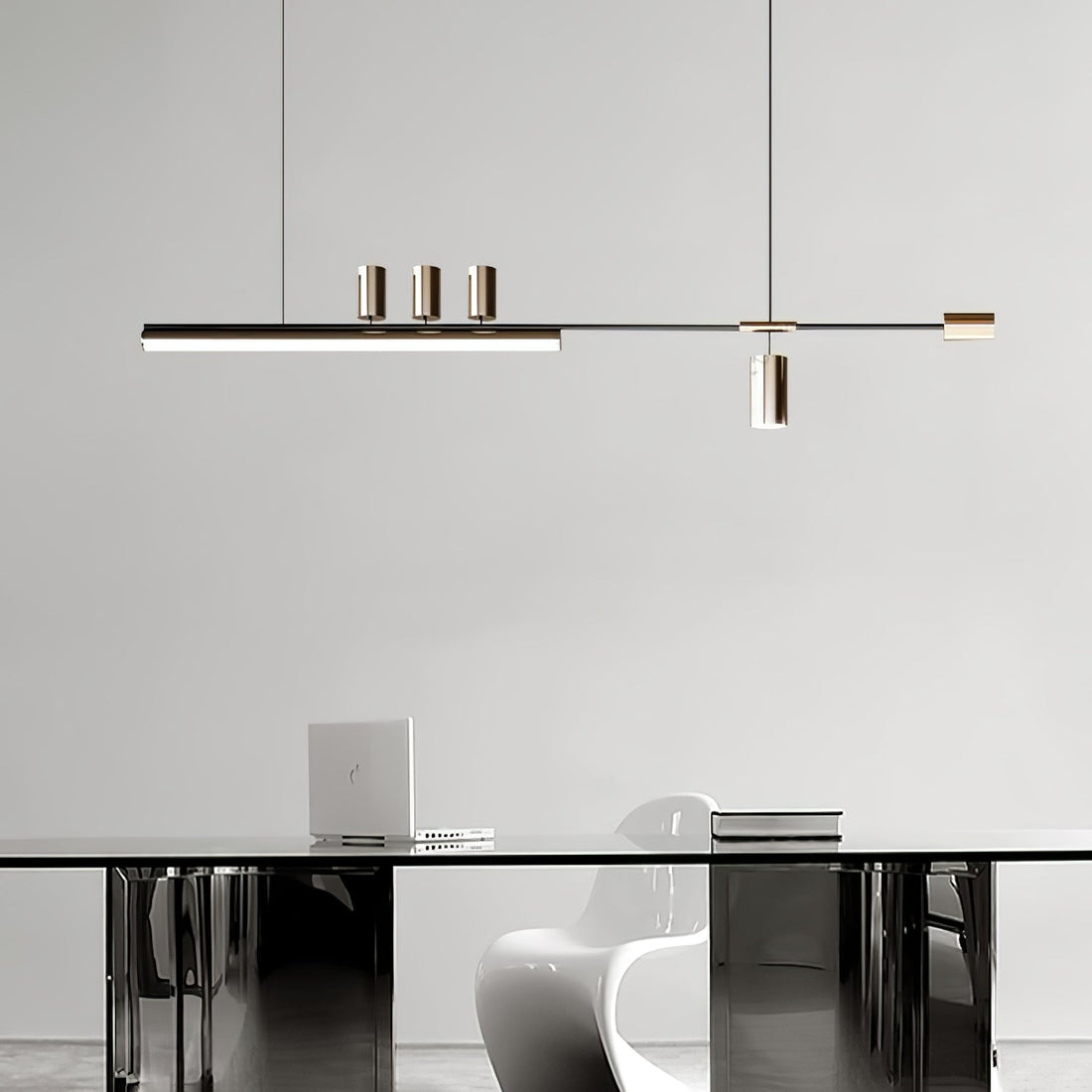 Emirel Suspension Linéaire Métal Minimaliste