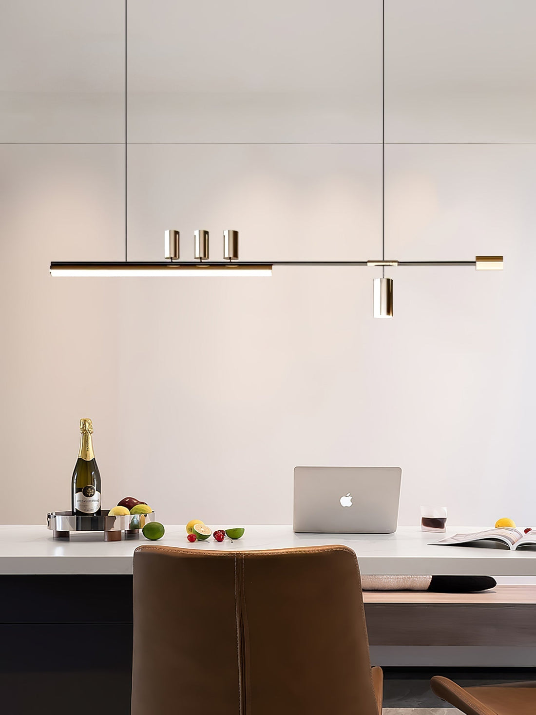 Emirel Suspension Linéaire Métal Minimaliste