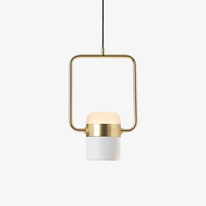 Solara Suspension Ajustable en Verre avec Laiton