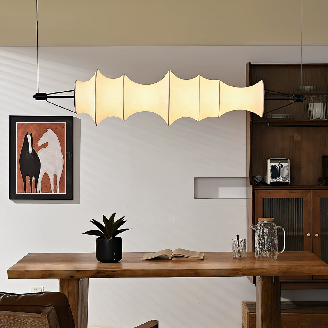 Avlorisra Suspension en Soie Élégance Artistique
