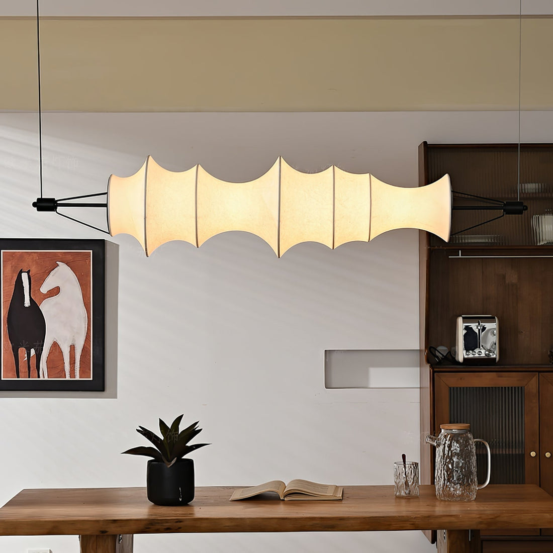 Avlorisra Suspension en Soie Élégance Artistique