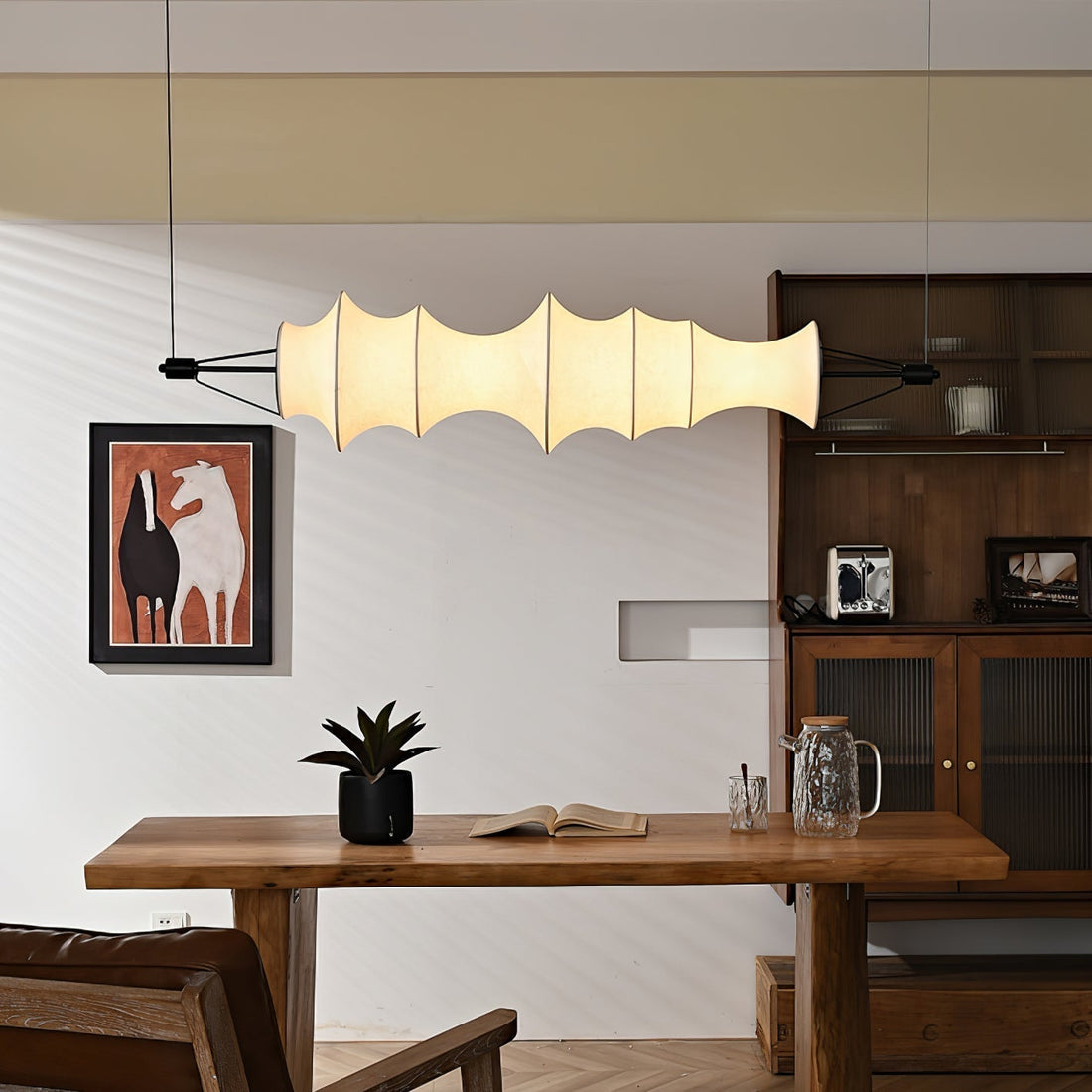 Avlorisra Suspension en Soie Élégance Artistique
