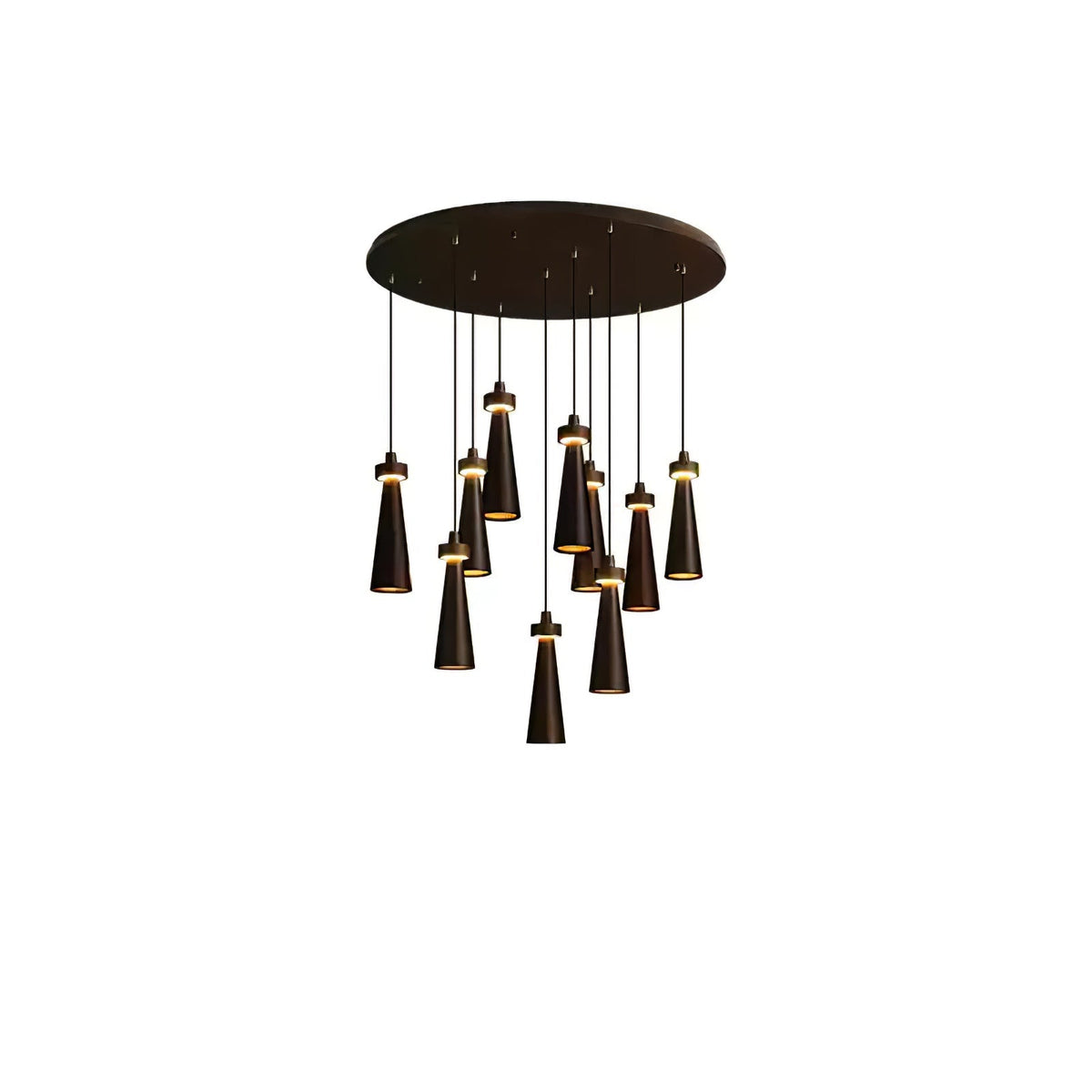 Taper Suspension en Bois Minimaliste