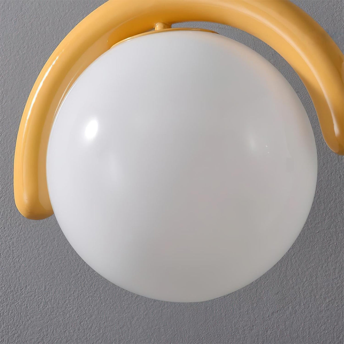 Solari Suspension Jaune Minimaliste