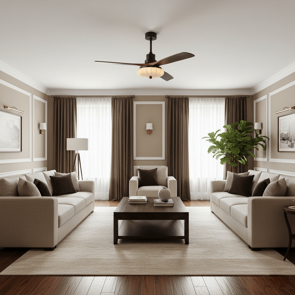 Jasper Bloom Luminaire pour ventilateur de plafond