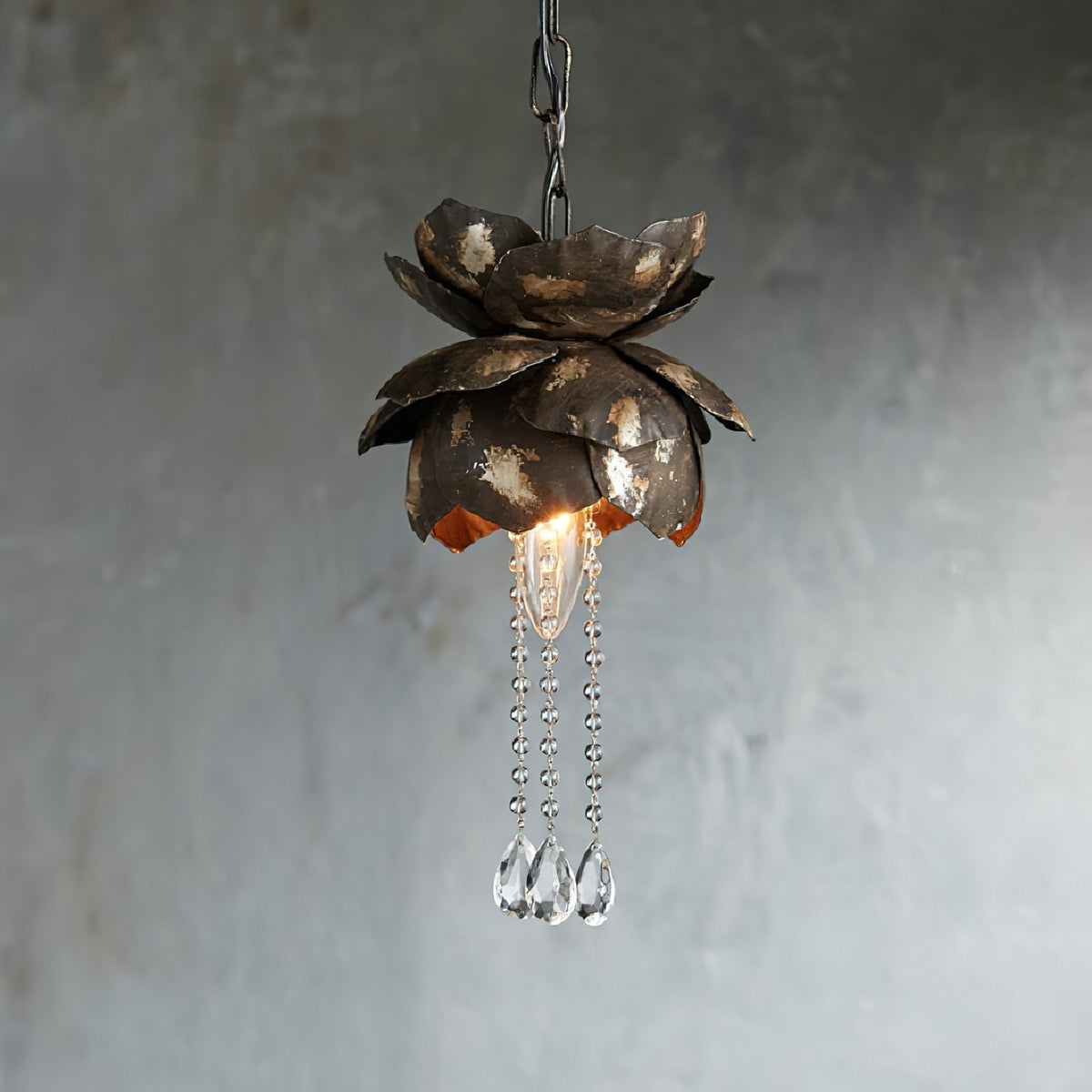 Evareth Lampe Suspendue En Cristal à Créativité Individuelle
