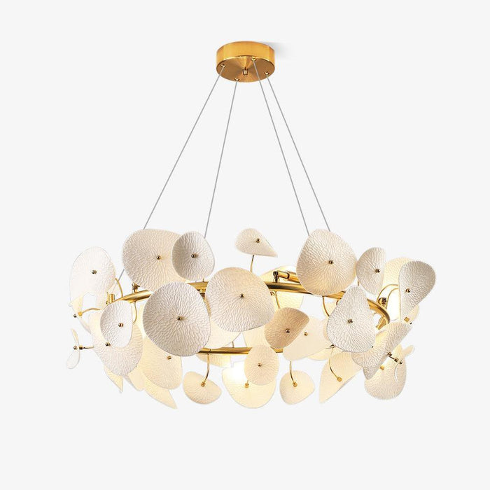 Virinira Lustre en céramique à pétales d'élégance moderne