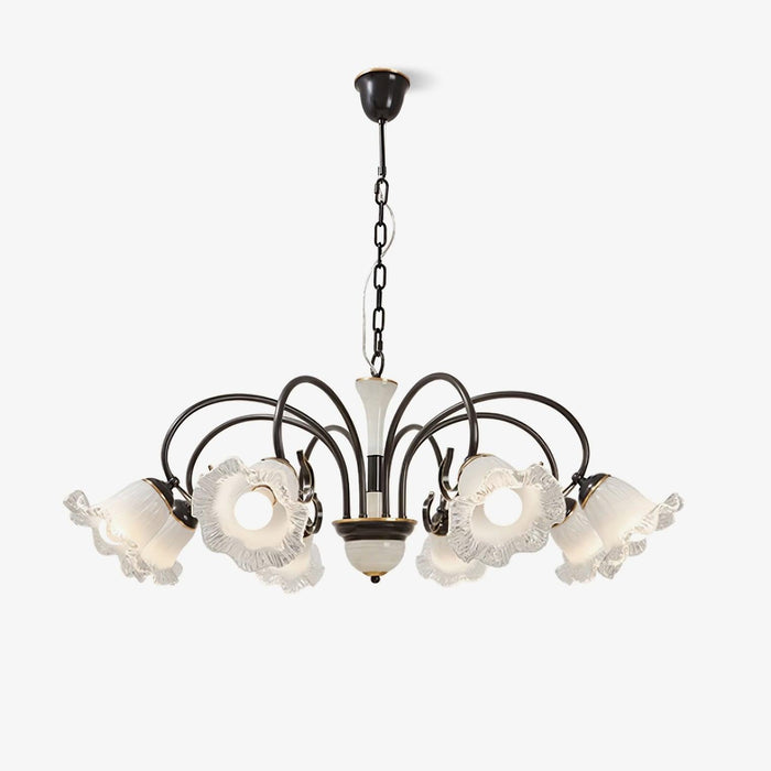 Umiron Lustre Fer Verre Gothique