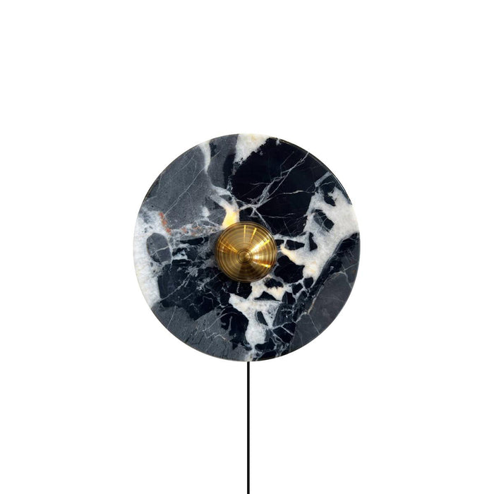 Mydorila Applique Murale Marbre Métal Art Nordic Plug-In