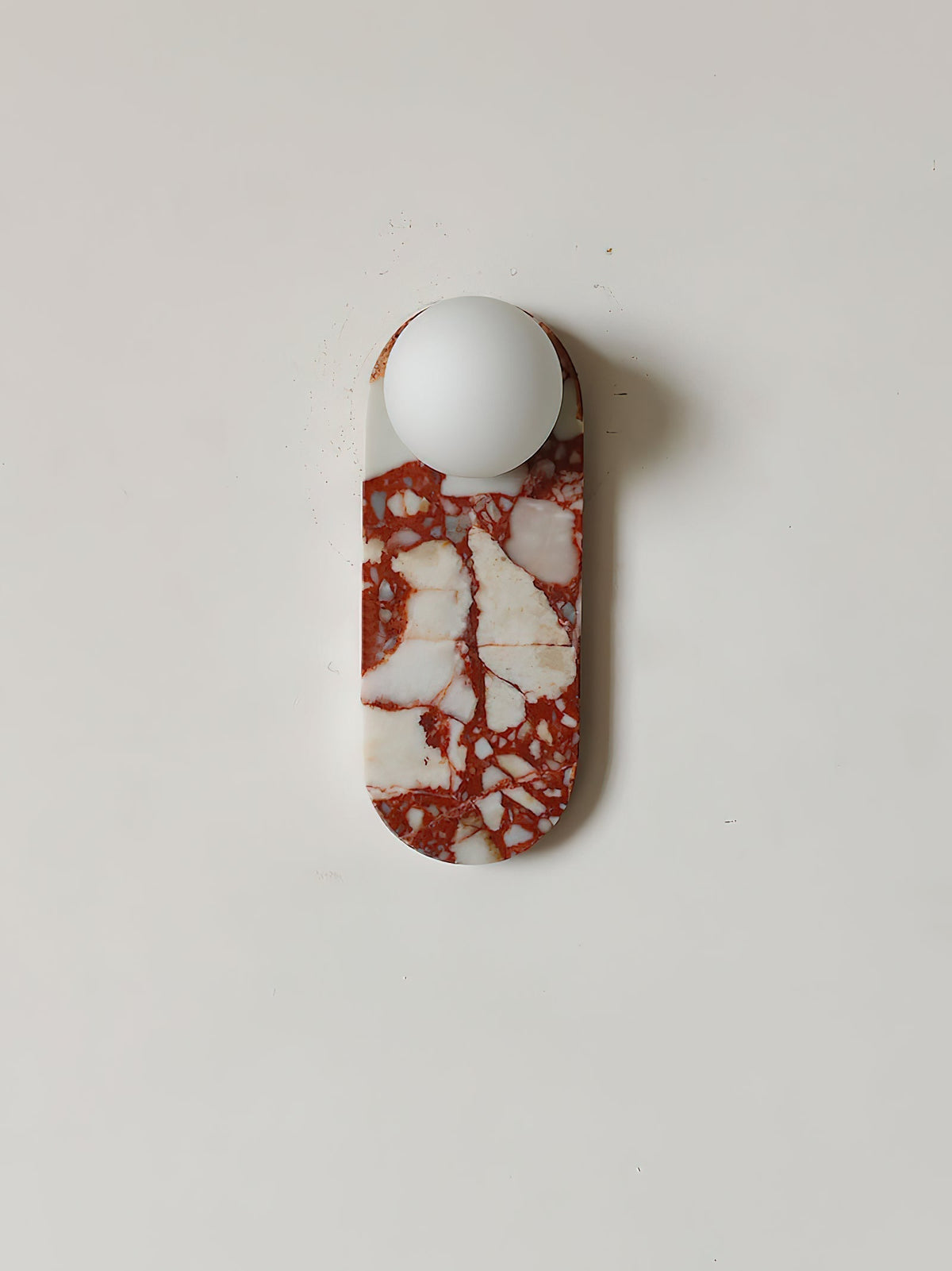 Olnoreth Applique Murale Marbre Verre Art Nordic Premium