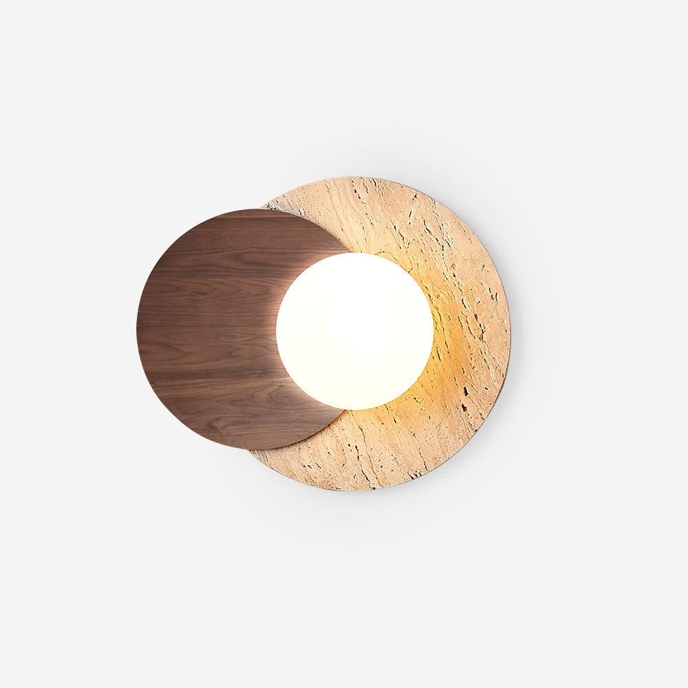 Zelirir Applique Murale Minimaliste en Travertin