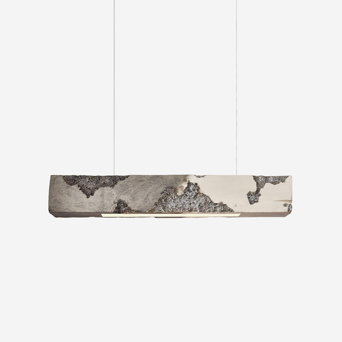 Lunar Gleam Suspension Texturée Minimaliste Céleste