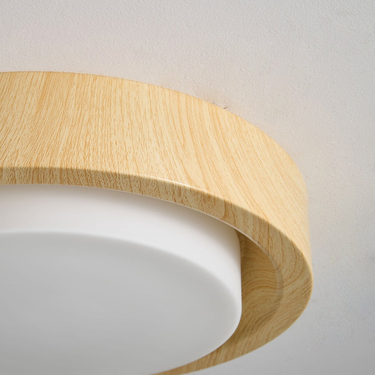 Daniel Minimaliste Bois Plafonnier Lumière