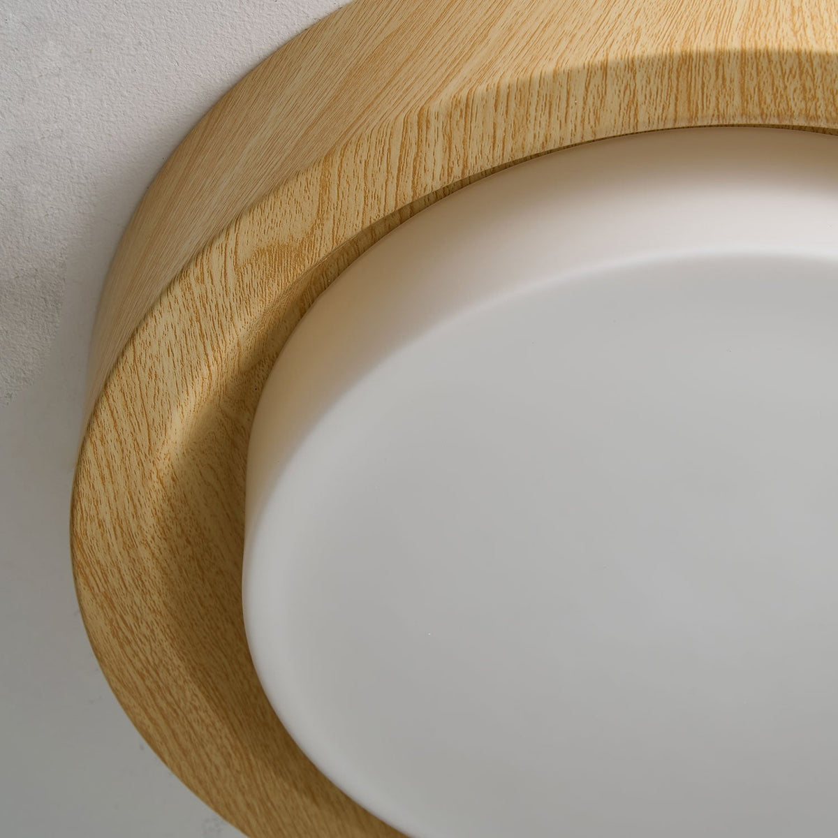 Daniel Minimaliste Bois Plafonnier Lumière
