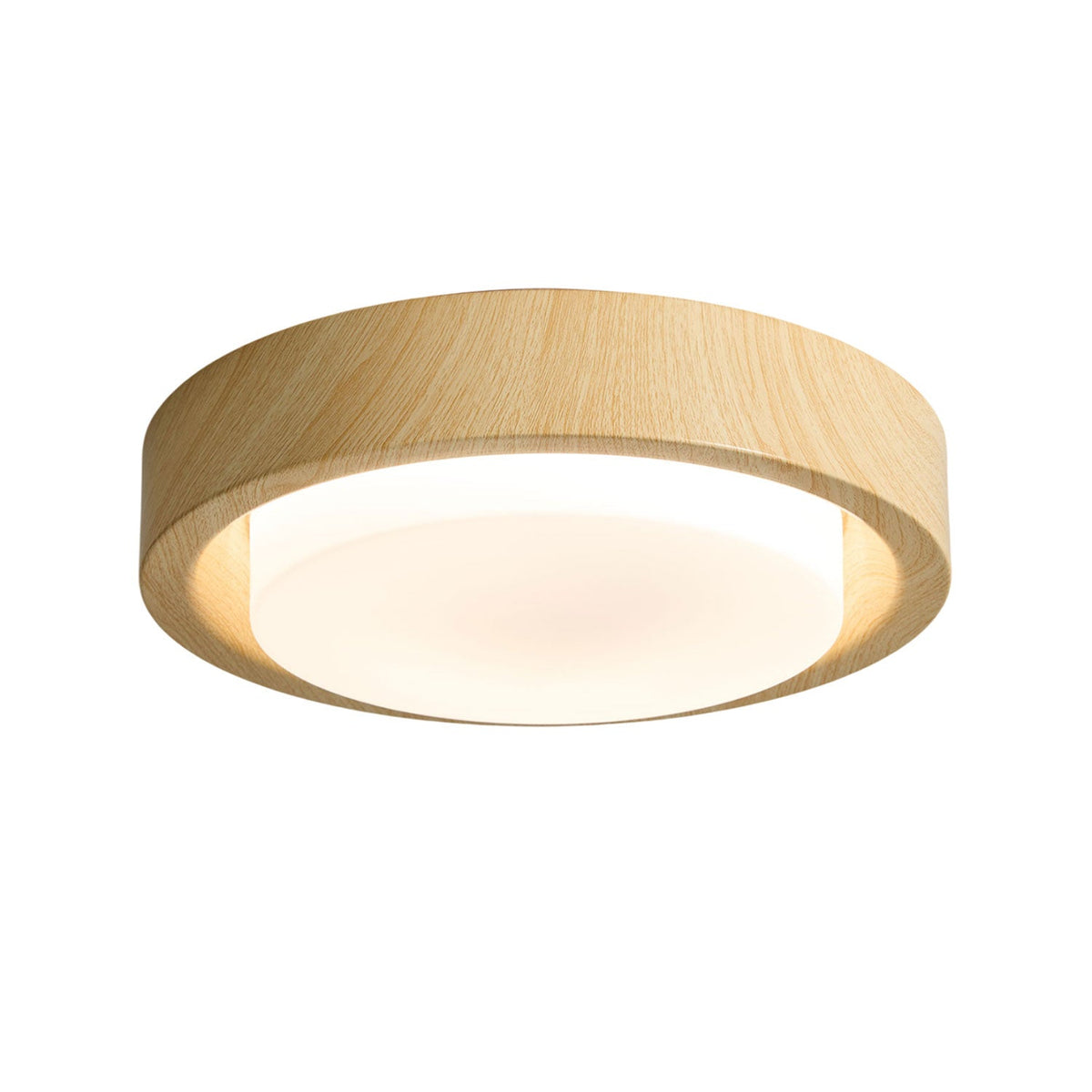 Daniel Minimaliste Bois Plafonnier Lumière