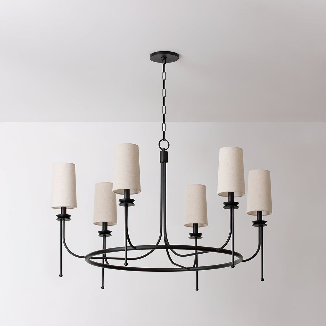 Yovaris Lustre en Fer Vintage