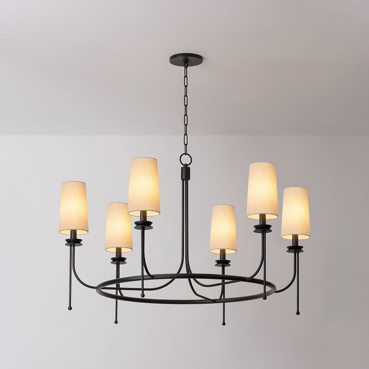 Yovaris Lustre en Fer Vintage