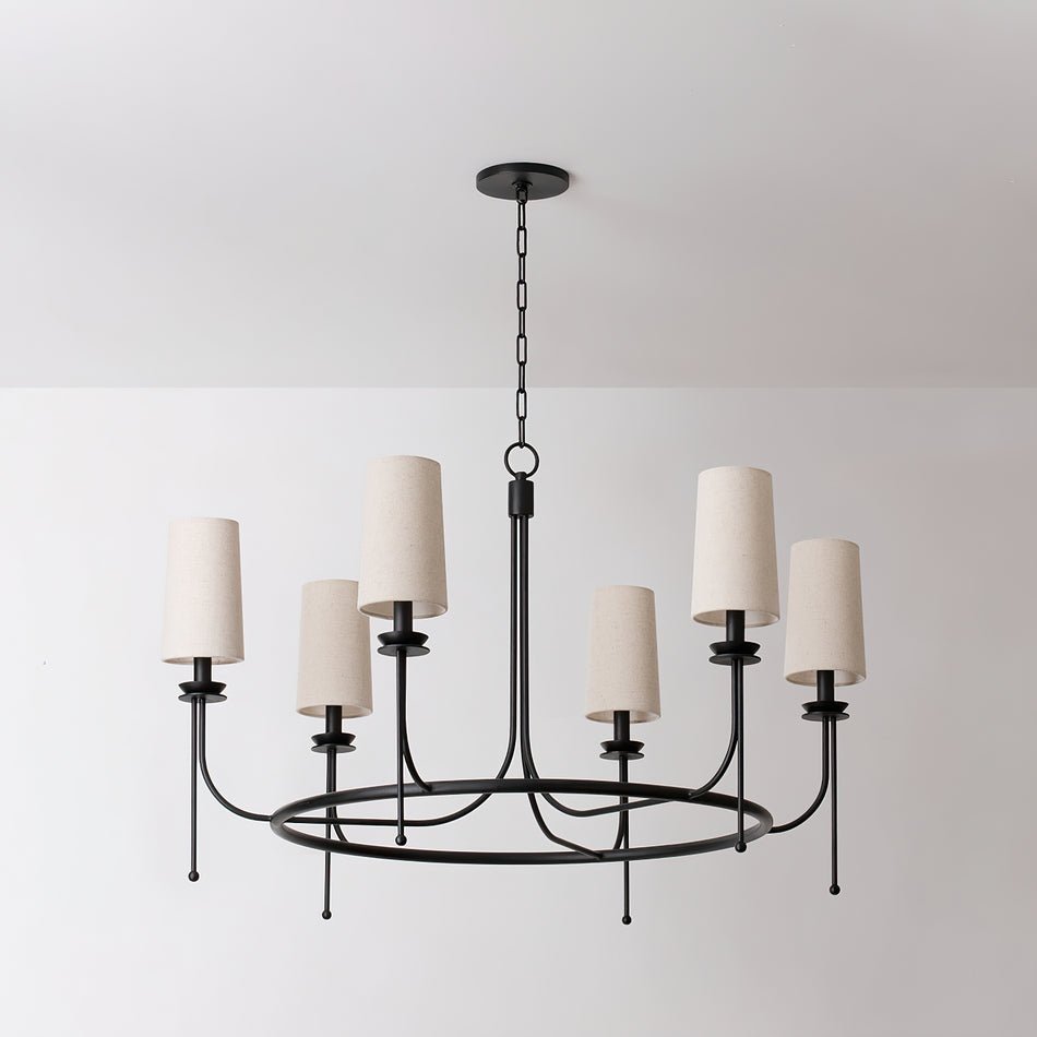 Yovaris Lustre en Fer Vintage