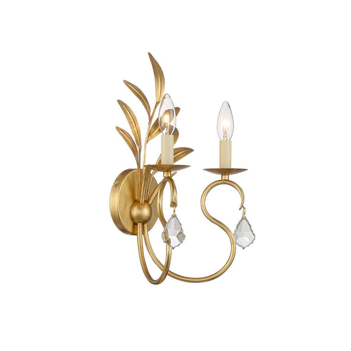 Zerinos Applique Murale Laiton Cristal Créativité Individuelle
