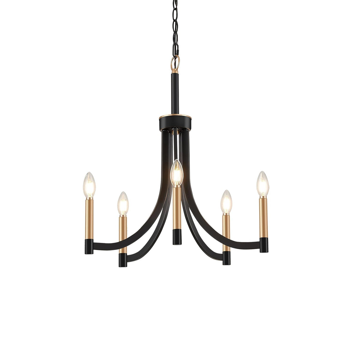 Ceshaora Lustre Laiton Métal Industriel Vintage