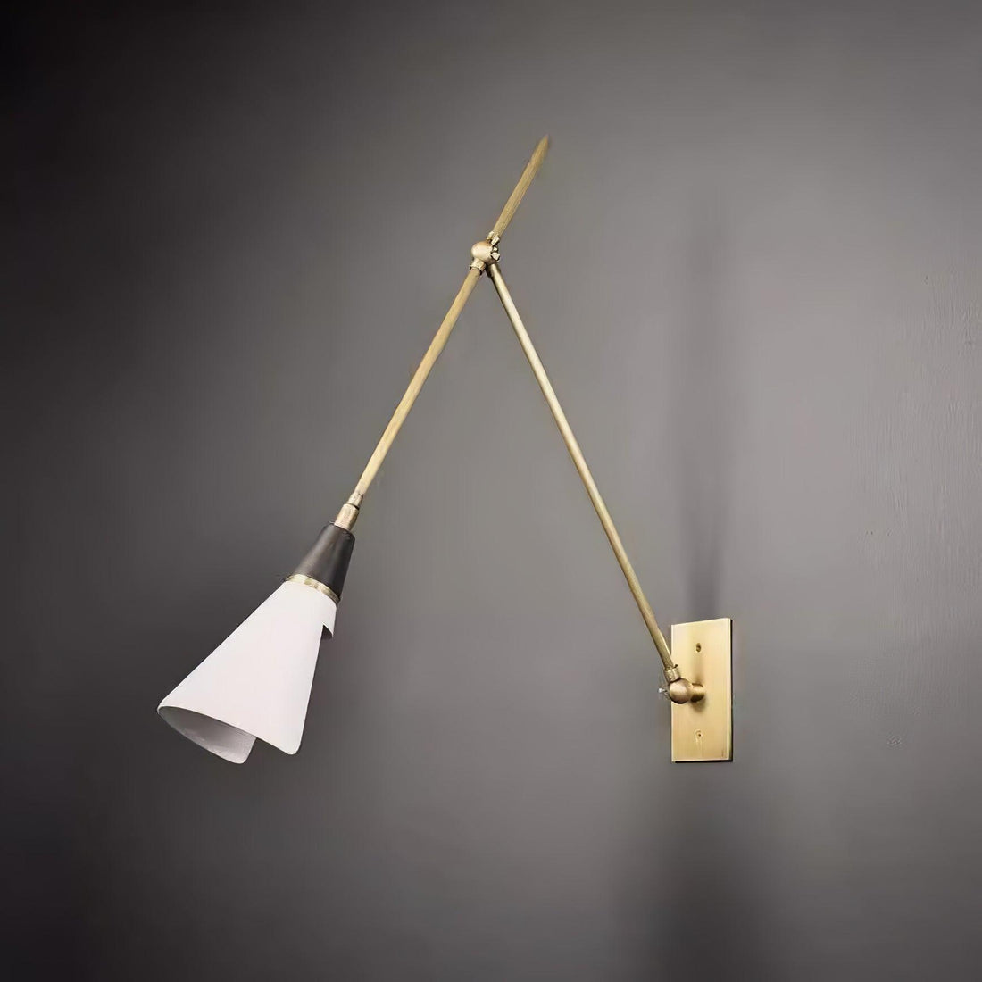Ersila Applique Murale Laiton Métal Minimaliste Moderne