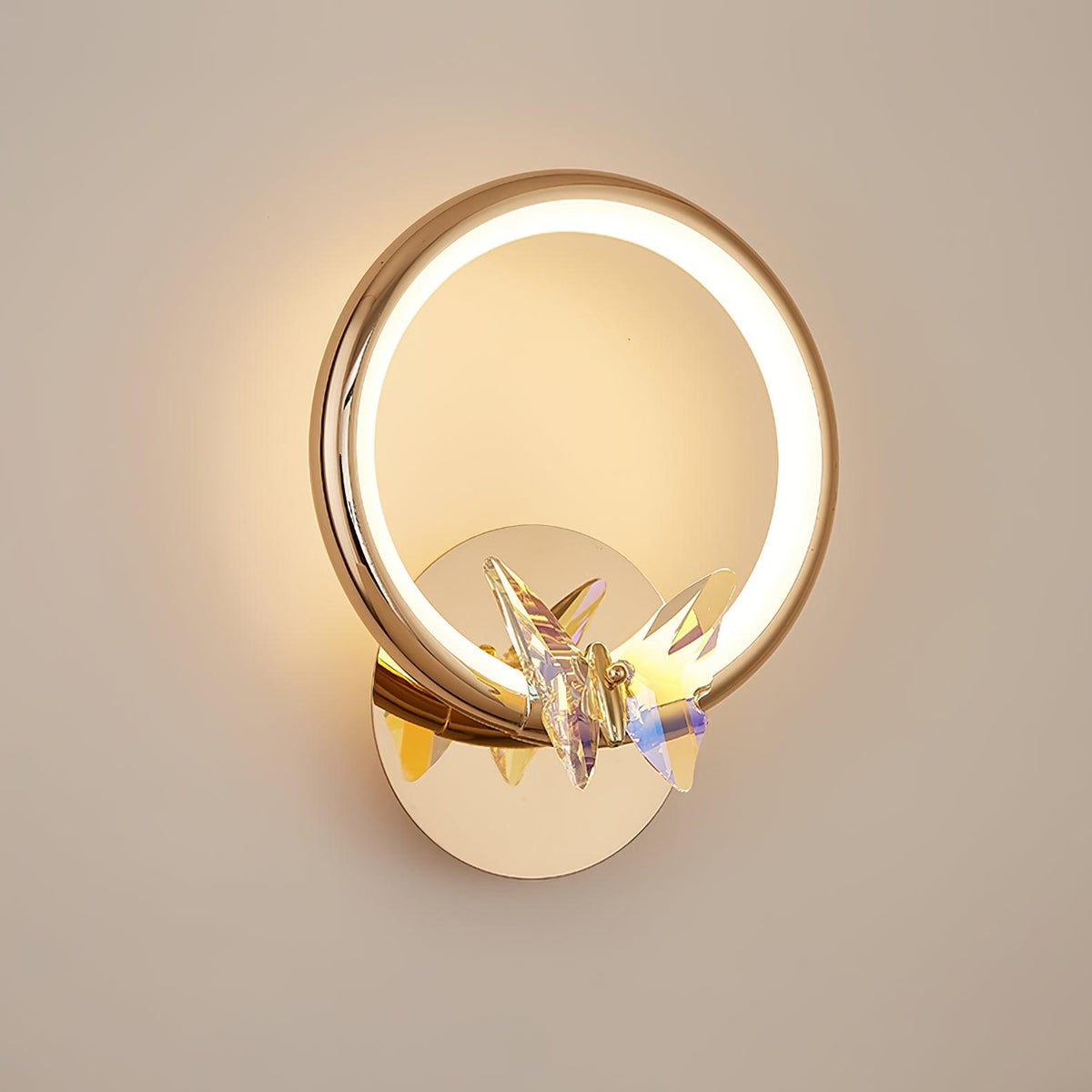 Ersoren Applique Murale Cristal Papillon Magique