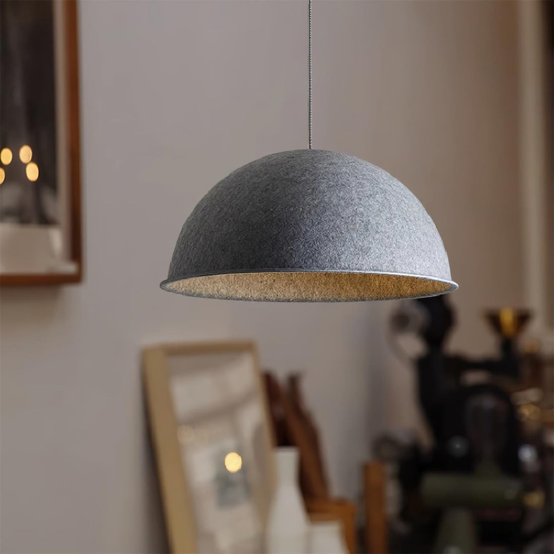 Magna Lampe Suspendue Dôme en PET Feutré