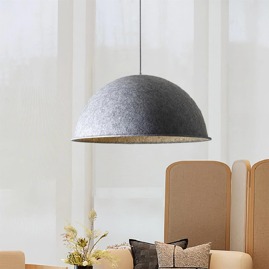 Magna Lampe Suspendue Dôme en PET Feutré