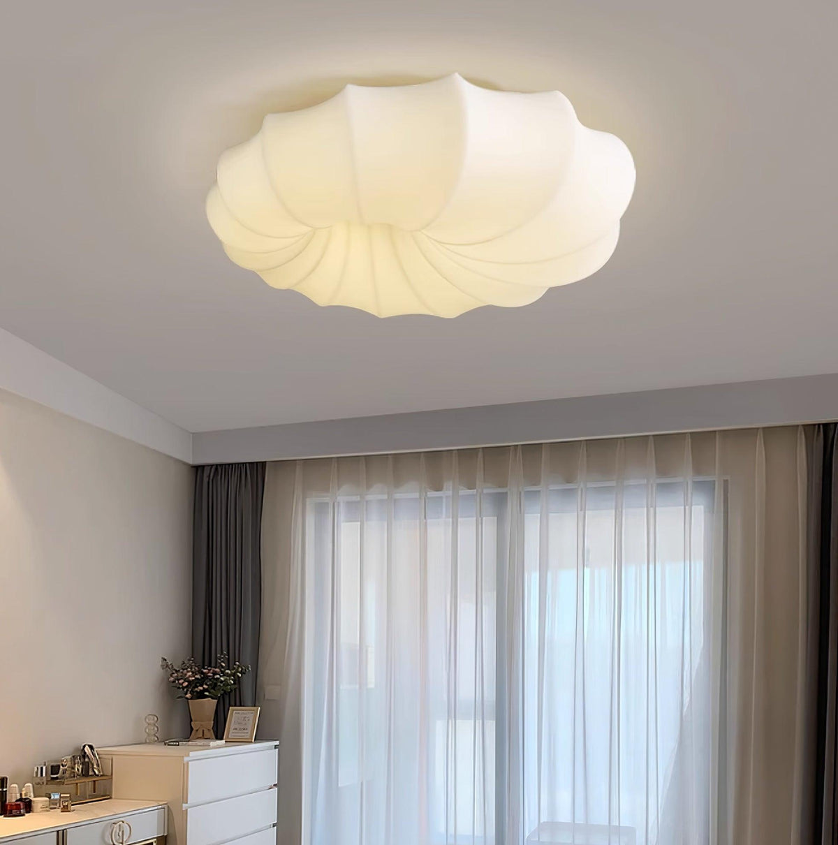 Ovariel Lampe de Plafond Art Nordique Premium