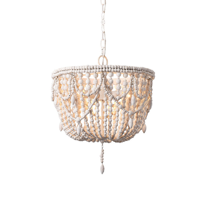 Arsilion Lustre Bois Métal Luxe Postmoderne